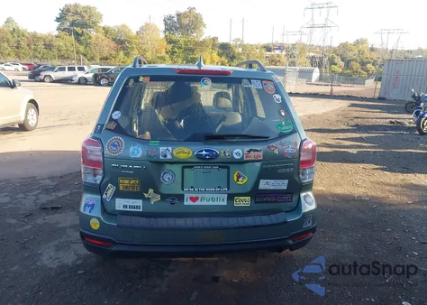 2017 Subaru Forester 2.5I z USA, uszkodzony, nr VIN JF2SJABC5HH496432